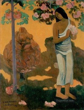  Gauguin Art Painting - Te avae no Maria Month of Maria Post Impressionism Primitivism Paul Gauguin